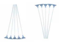 100Pcs Balloon Stick and Cup - Kikajoy