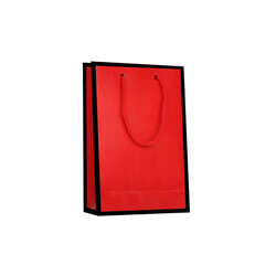 Mat Kırmızı Karton Çanta 11x16,5cm - Thumbnail
