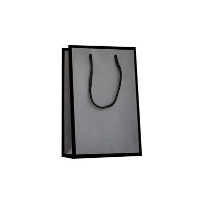 Mat Siyah Karton Çanta 11x16,5cm
