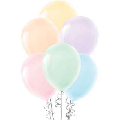 Karışık Renkli Makaron Balon 12
