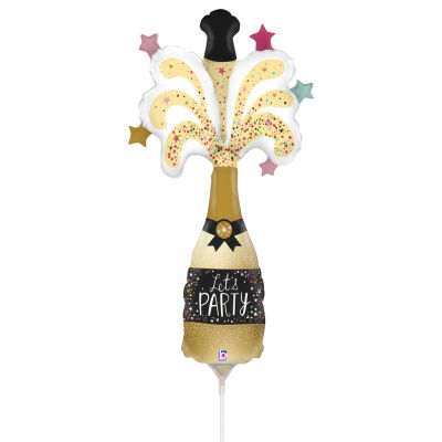 Party Champagne Mini Grabo Folyo Balon 14