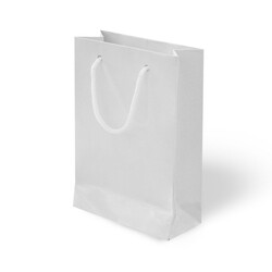 Kika - Beyaz Karton Çanta 17x24 cm