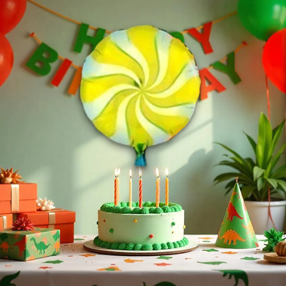 18" Folyo Balon 2li Çizgili