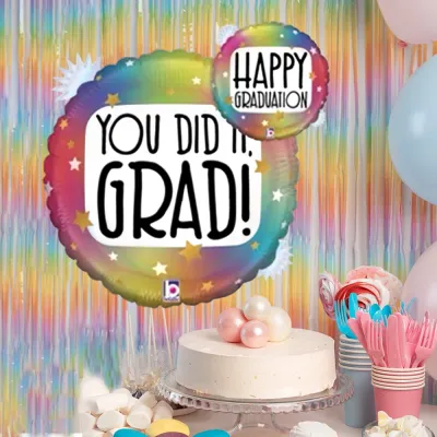 Opal Graduation Grabo Folyo Balon 18