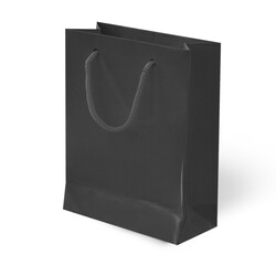 Kika - Siyah Karton Çanta 25x30 cm