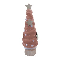 Kikajoy - Somon Örgü Dekor Çam Ağacı 27cm