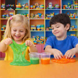 2li Bardak Slime 2 Renk - Kikajoy