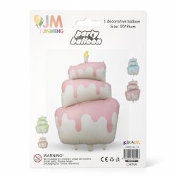 3 Katlı Makaron Pasta Folyo Balon - 2