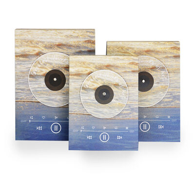 3 pcs Vintage Square Gift Boxes - 1