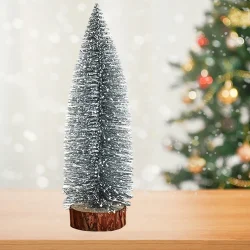 Karlı Dekoratif Çam Ağacı 30cm - 1