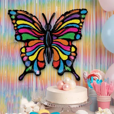 Pop Art Butterfly Grabo Folyo Balon 33