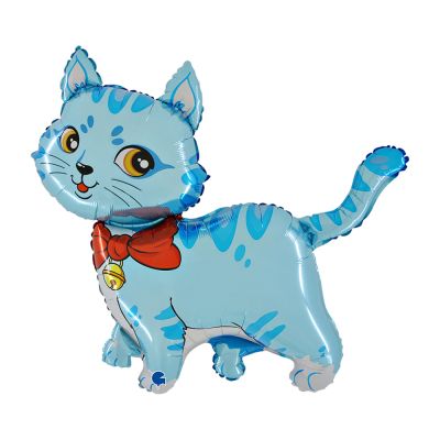 Blue Cat Boy Grabo Folyo Balon 34
