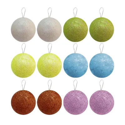 Karışık Ağaç Süsleme Topları 3 cm 12'li - 2