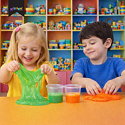 4-Pack Cup Slime Set - Kikajoy