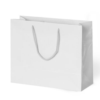 Beyaz Karton Çanta 42x38 cm