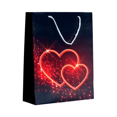 Heartite Valentine Karton Çanta 42x38x12