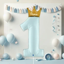 My 1st Birthday Prince Grabo Folyo Balon 46