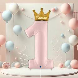 My 1st Birthday Princess Grabo Folyo Balon 46