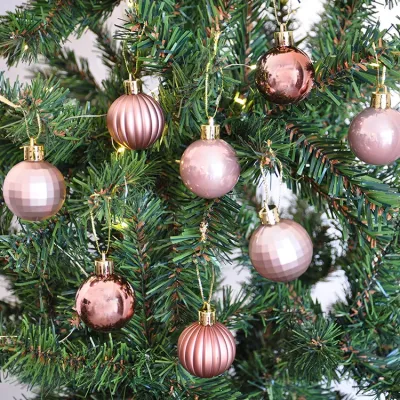 Bronz Lüks Ağaç Süsleme Seti 4 cm - 1