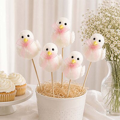 5 Pack Chick Pick Decorations - 1