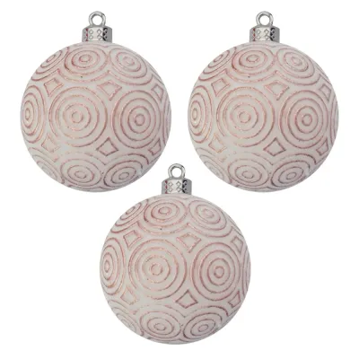 Lüks Ağaç Süsleme Topları 8cm - 2