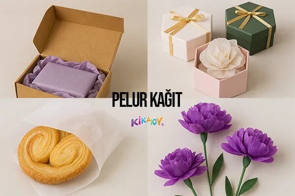Pelur Kağıt Renkleri ve Boyutları