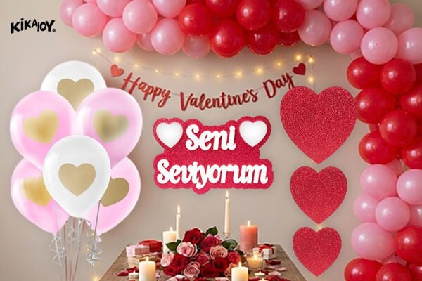 Sevgililer Gününe Özel Dekor Ürünleri ve Çeşitleri