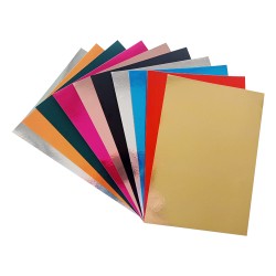 A4 Mixed Color Metallic Construction Paper - 2
