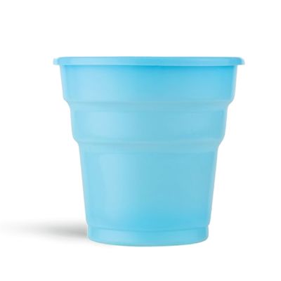 Açık Mavi Plastik Meşrubat Bardağı