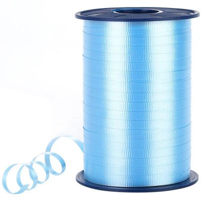 Baby Blue Curling Ribbon - 1