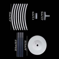 Halka Balon Standı 170cm - (1)