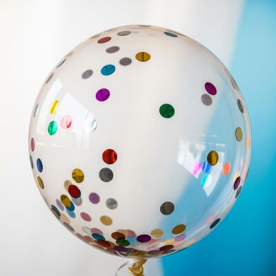 Karışık Renk Balon Süsleme Pulu - 1