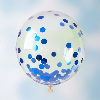 Mavi Balon Süsleme Pulu - 1