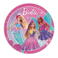 Procos - Barbie Paper Plates