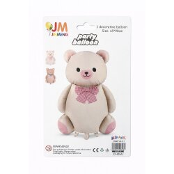 Bear Shaped Foil Balloon - 2