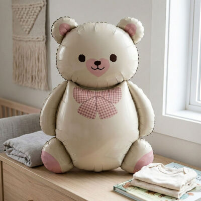 Bear Shaped Foil Balloon - 1