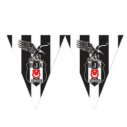  - Beşiktaş Triangle Flag Banner