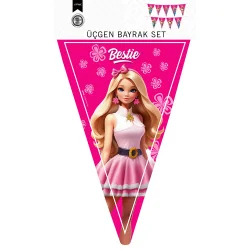 Üçgen Flama Süsleme Seti -Bestie- - 1