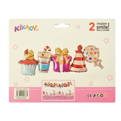 Birthday Party Foil Balloon Banner - 1