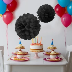 Black Decoration Balls - 1