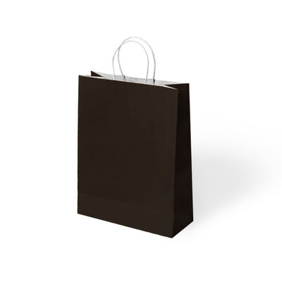 Black Paper Bags with Twisted Handles - 1
