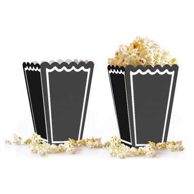 Black Popcorn Boxes - 1
