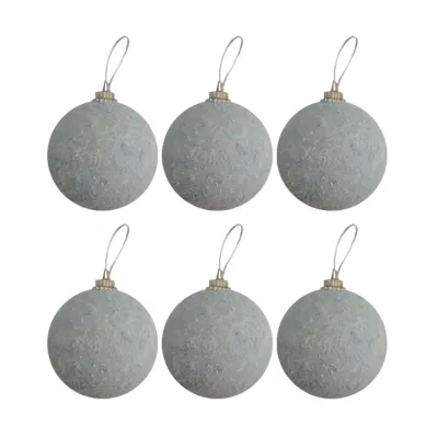 Blue Christmas Ball Ornaments - 2