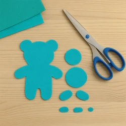 Blue Craft Felt Sheet - 1
