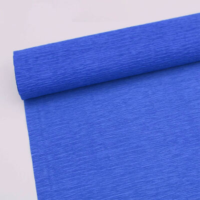 Blue Crepe Paper Roll - 2