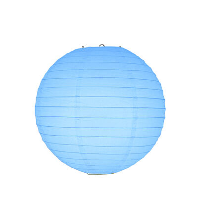 Blue Paper Lantern 20cm