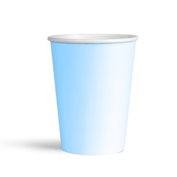 Blue Pastel Paper Cups - Kikajoy