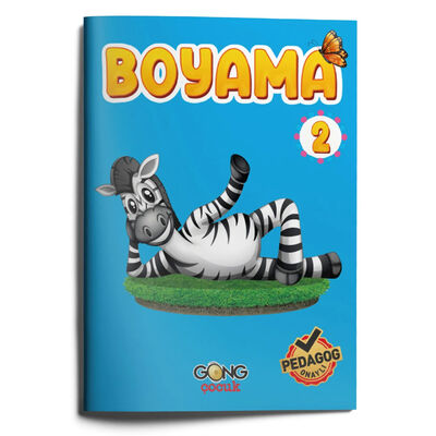 Zebra Boyama Kitabı 
