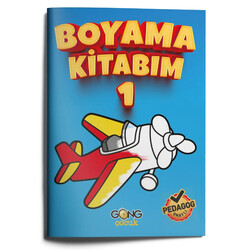 Kikajoy - Helikopter Boyama Kitabı