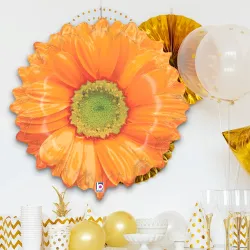 Bright Blooms Orange Grabo Folyo Balon 24